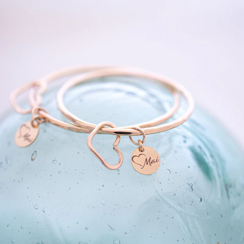 Adjustable Wedding Bangles-Keiki (Child) Signature Bangle