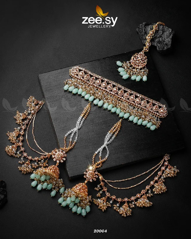 Stylish Pendant Necklaces-Noor Bano Guluband Necklace