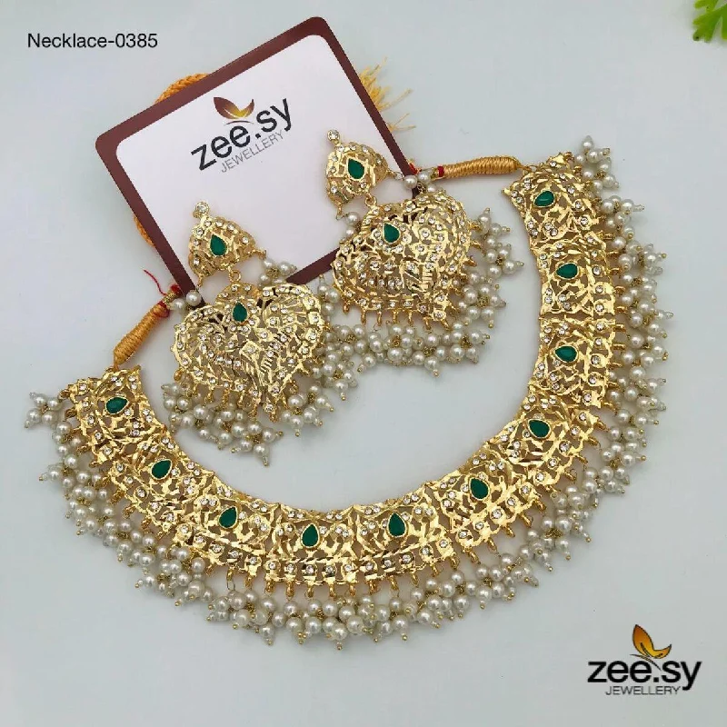 Luxury Diamond Necklaces for Weddings-NECKLACE-0385