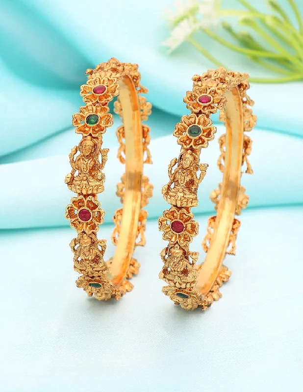 Trendy Gemstone Bangles-Designer Matt Stone Baby Bangles