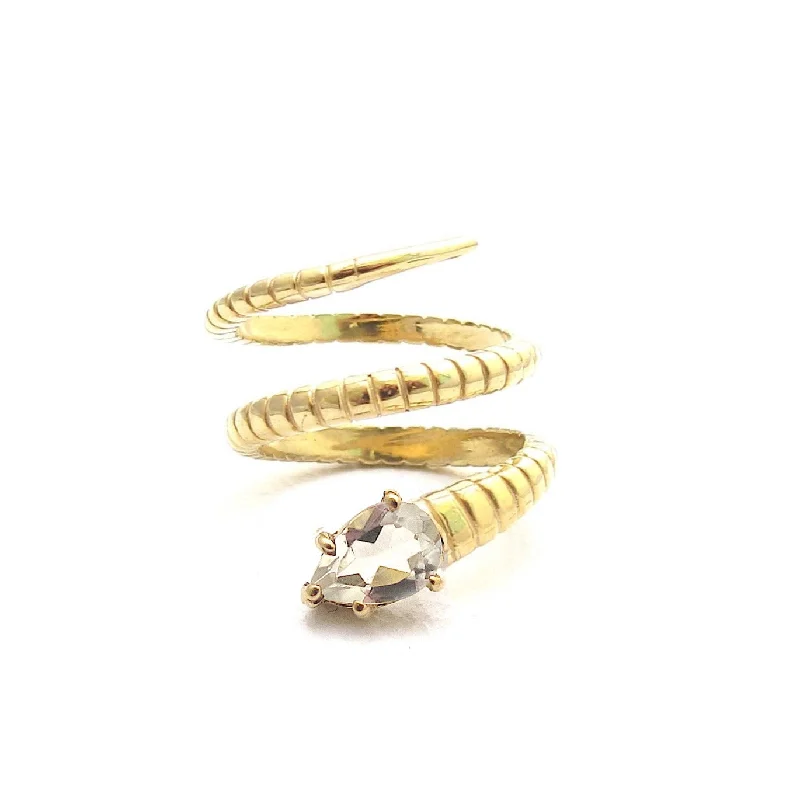 Beautiful Diamond Rings-Serpent Ring