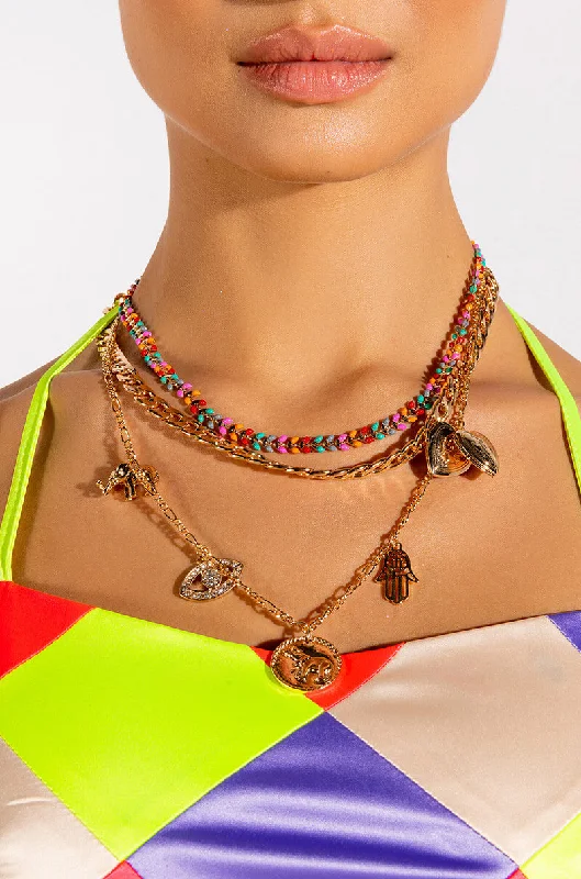 Opal Necklace for Women-BANGKOK NECKLACE SET