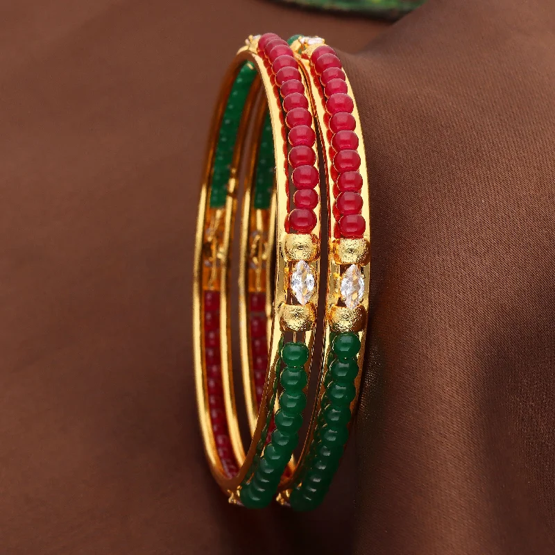 Fashionable Adjustable Bangles-Beads  Bangles ZBGL10700