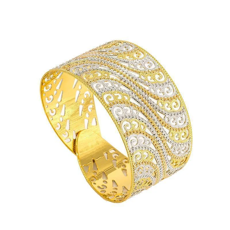 Colorful Bangles Sets-22K Gold 1 Piece Bangle