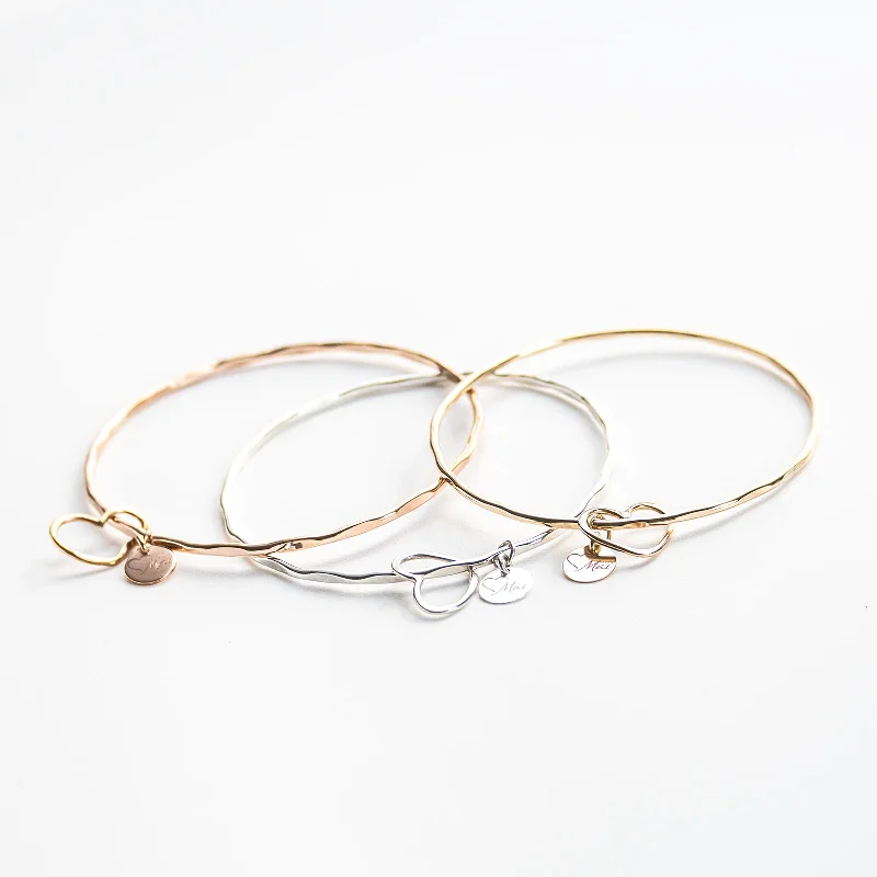 Stylish Bangles for Bridesmaids-Signature Mai Love Bangle