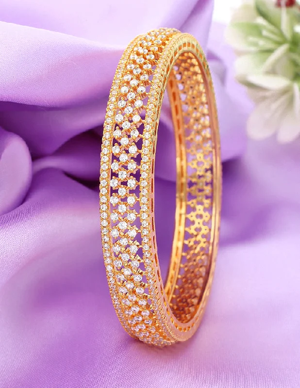 Crystal Bangle Bracelets-Designer Zircon Kada Bangles ZBGL11057