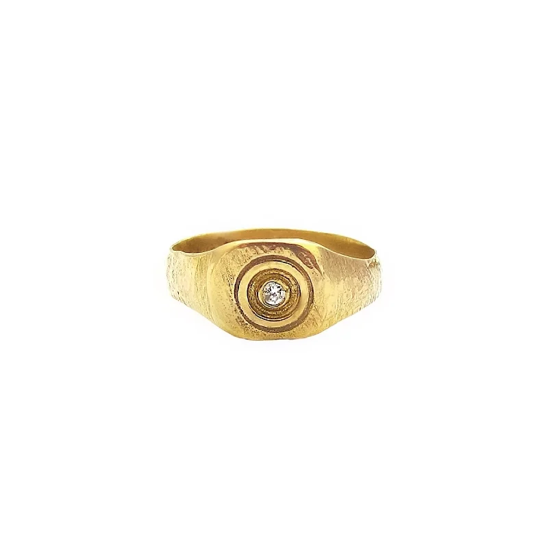 Designer Gemstone Rings-Eros Pinky Ring